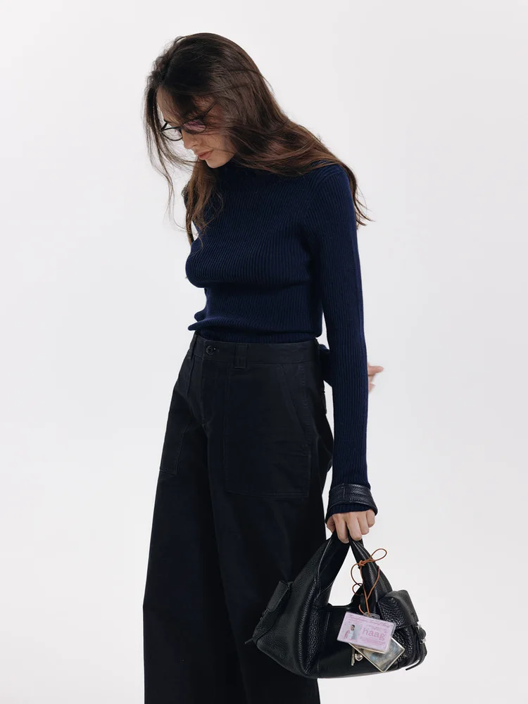 

Haag Direct Cotton Twill Casual Pants Fade Chino Pants l Waist Zipper Closure Organic Cotton Warmth Daily Wear Straight...