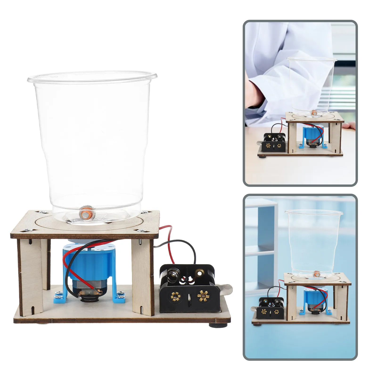 

1Set Tornado Kit Tornado Simulator Science Learning Activity Experiment Kit Physics Educational Weather Maker Physics Toys