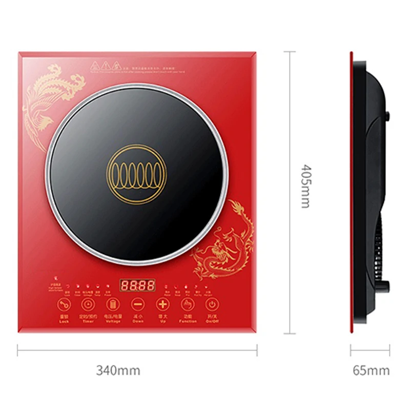 2200W Single-head Embedded Induction Cooker Household High-power Stir-fry Desktop Induction Cooker Hot Pot QL-603