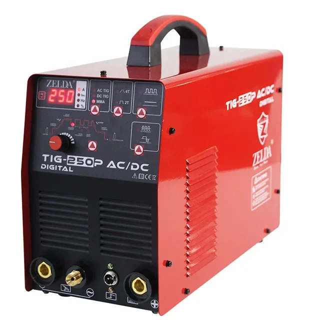 

2 in 1 Tig AC DC Pulse Tig Welder Portable Digital IGBT MMA Machine Stainless Steel Copper Welding New use Condition Available