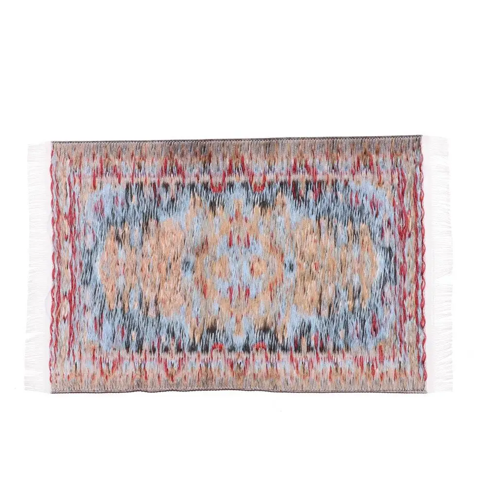 Turkish Style Mini House Decor Floor Coverings  Accessories Dollhouse Carpet Miniature Weaving Rug - view 3