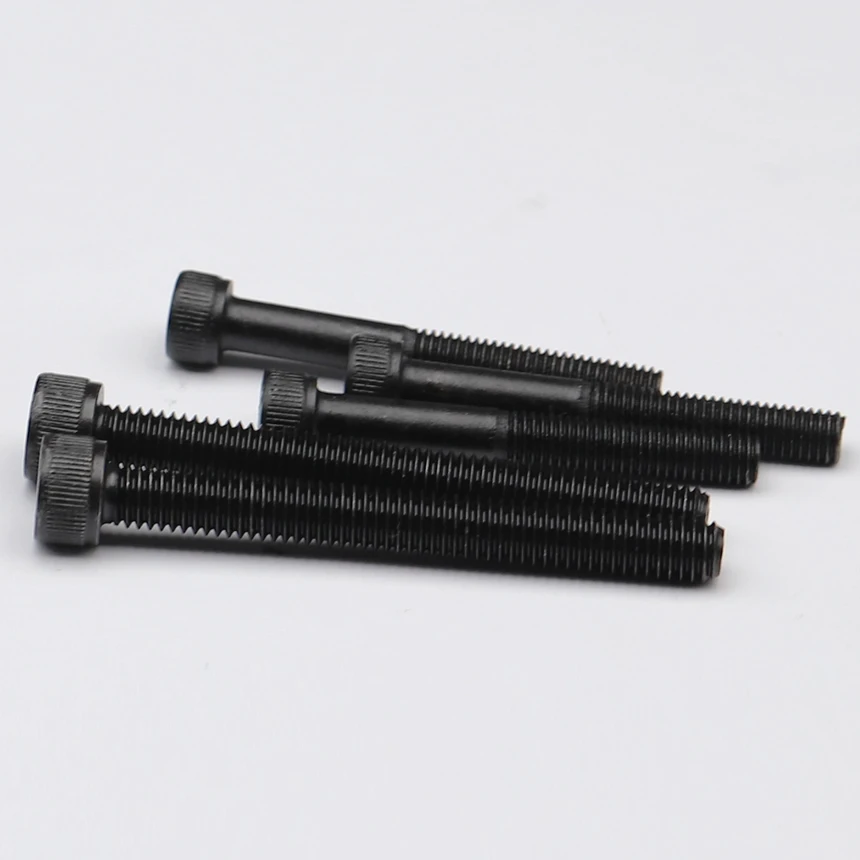 M3*40mm 45mm 50mm 55mm 60mm 65mm 70mm 12.9 Grade Steel Full Half Thread DIN912 Cap Cup Allen Head Bolt Hexagonal Socket Screw
