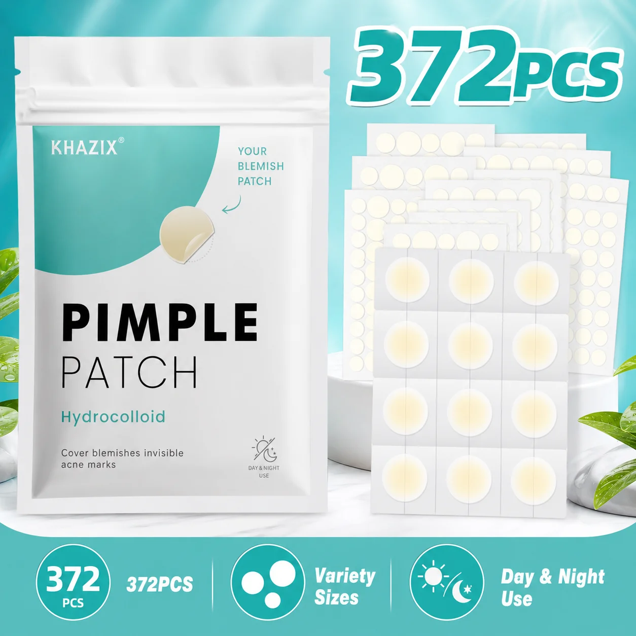 Parches Hidrocoloides Nocturno - Skincare Acne reseña y precio