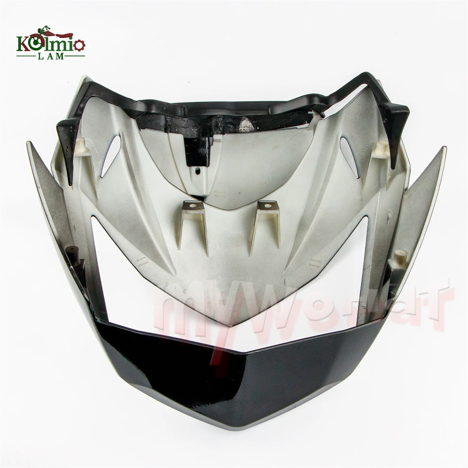 Passend für Kawasaki Z750 2007 - 2012 Motorradzubehör Obere Frontkopf- und Halsabdeckung Scheinwerferverkleidung Z 750 2008 2009 – Detail 4
