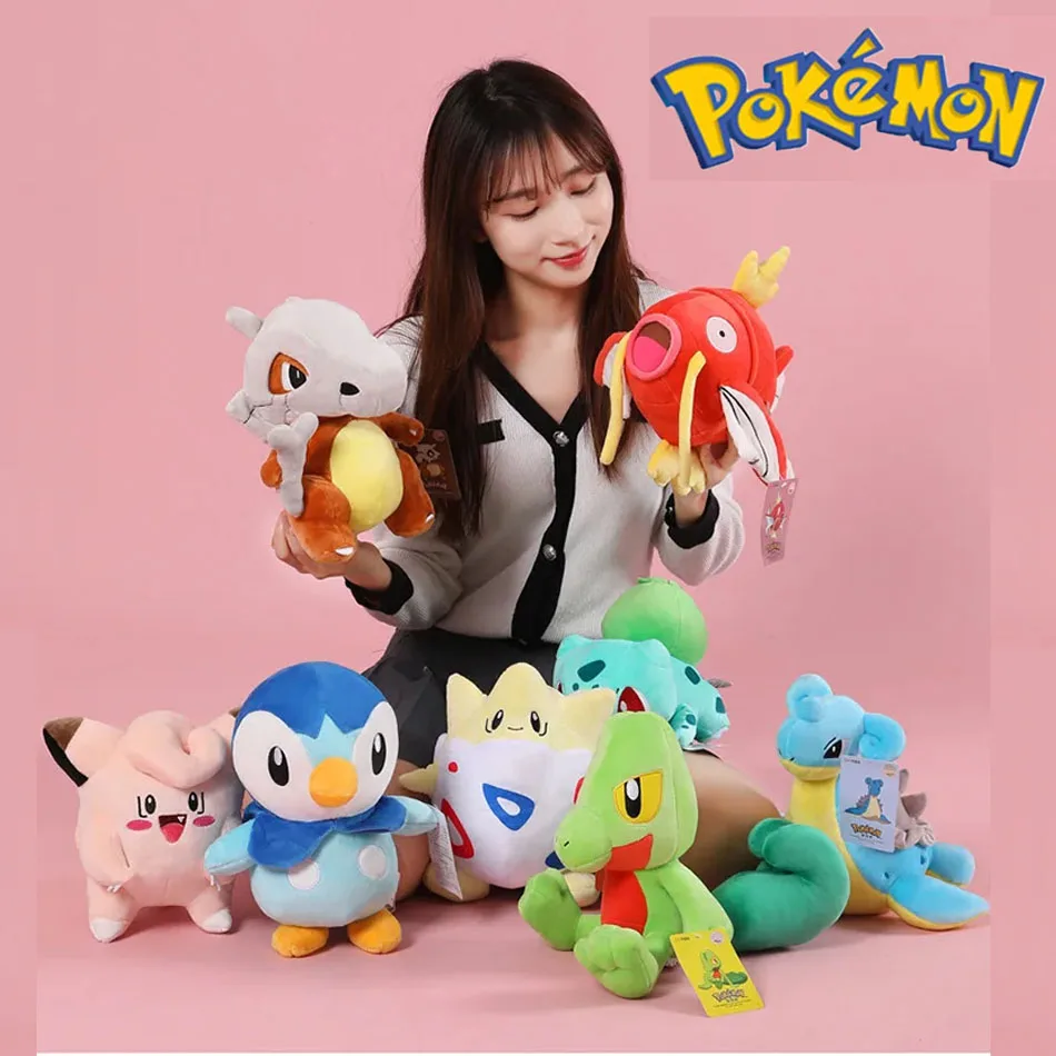 2026-ポケモンオリジナルぬいぐるみゲンガーピカチュウかわいいリザードン本物のぬいぐるみソフトかわいい漫画ピップルプおもちゃ子供のためのギフト