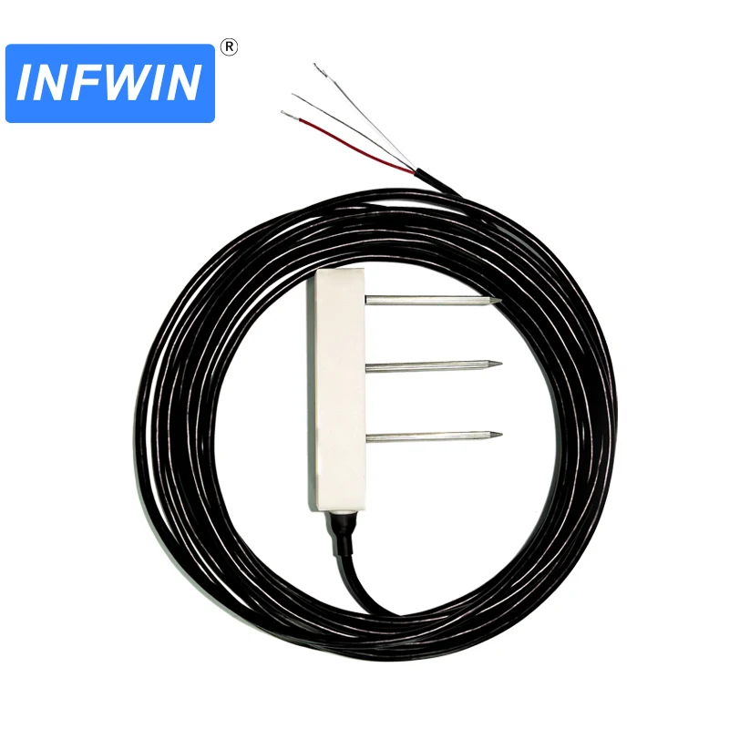 MT22A/MT22B-Humedad del suelo, EC, sensor de temperatura, sensor de suelo de casa verde. SDI-12, compatible con Metro Teros-11 / Teros-12
