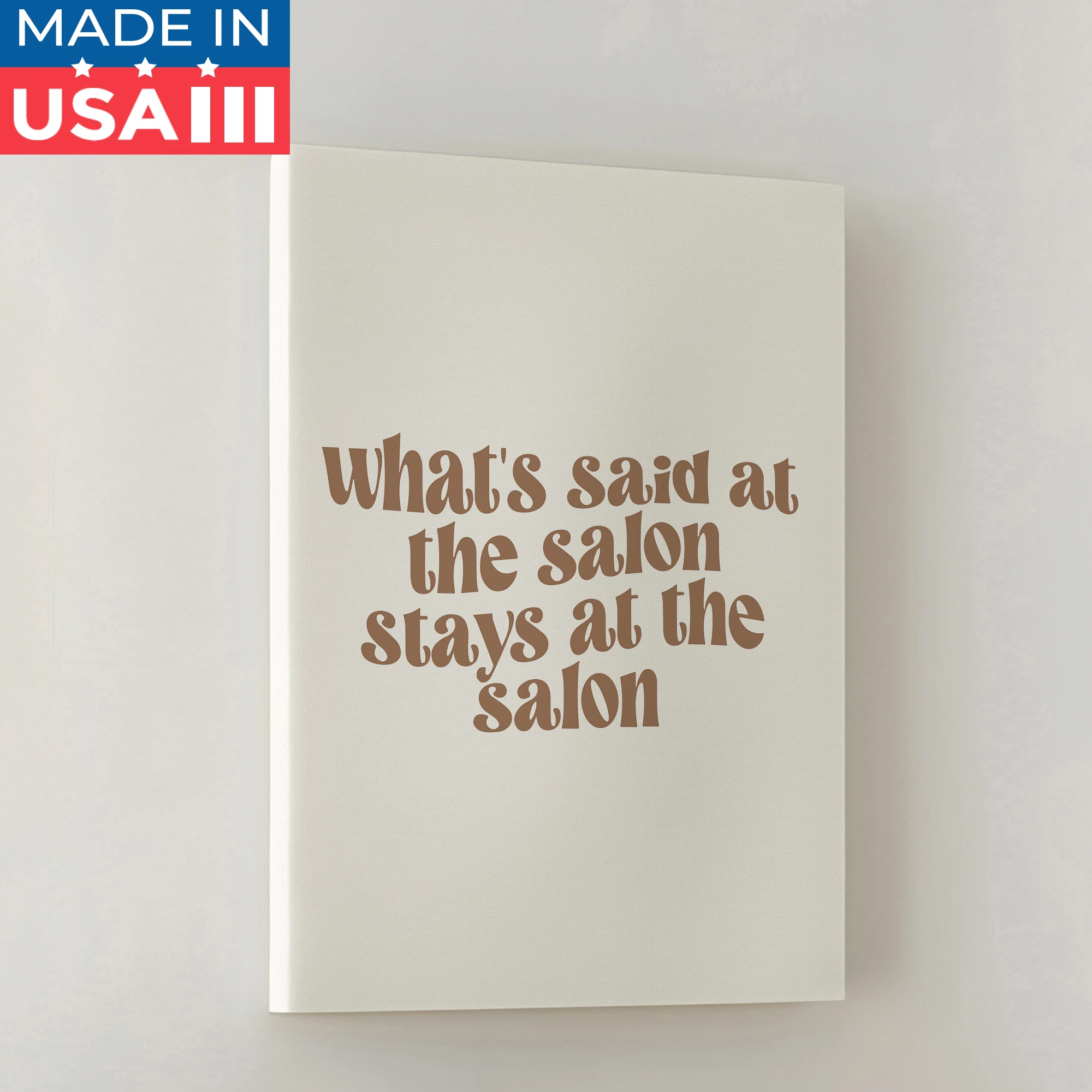 Что сказал на салон, остается на салонной цитатой, настенные художественные принты, холст, картина, постер, картина для гостиной, спальни, домашний декор