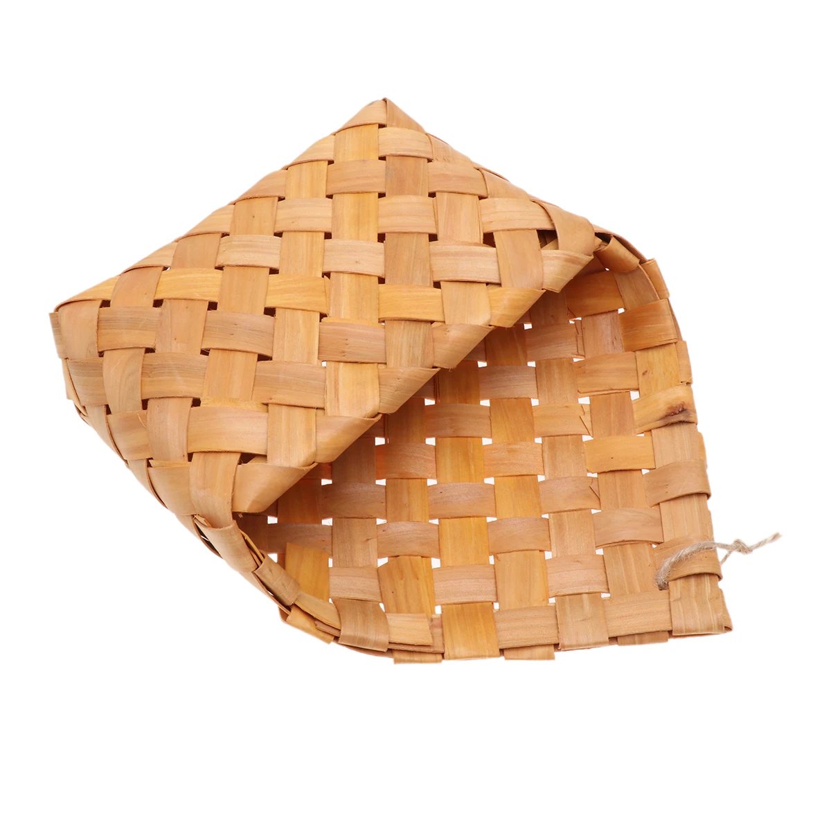 

Stylish Large Woven Storage Basket Multifunctional Room Basket For Clothes Books Wood Laundry Sundry Organizer Baskets