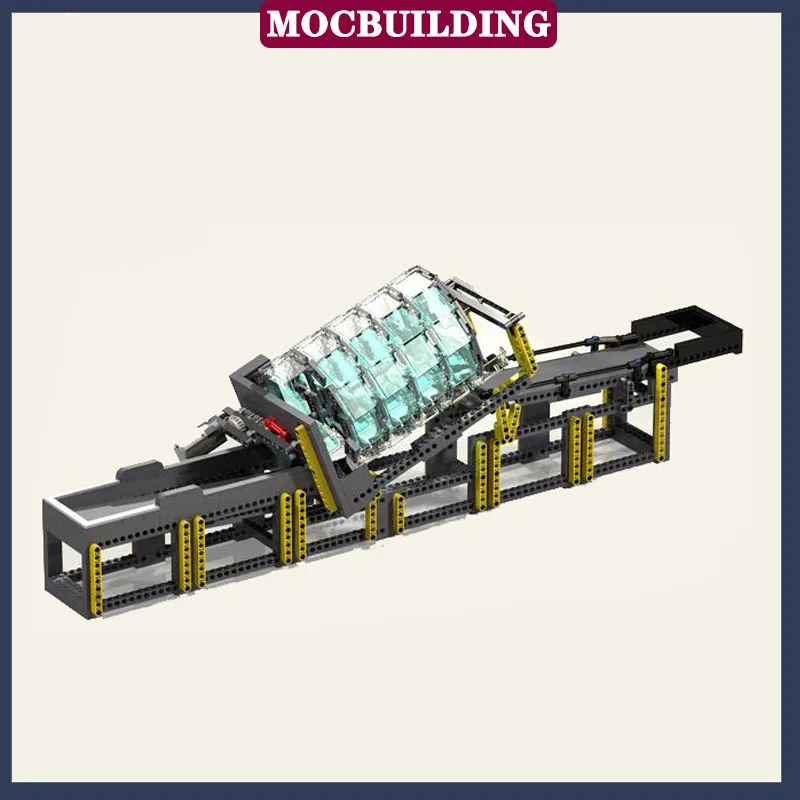 Pneumatic Module GBC Series Motor MOC Building Blocks Screw Tilted Rotors Technology Bricks Puzzle Collection Children's Toys