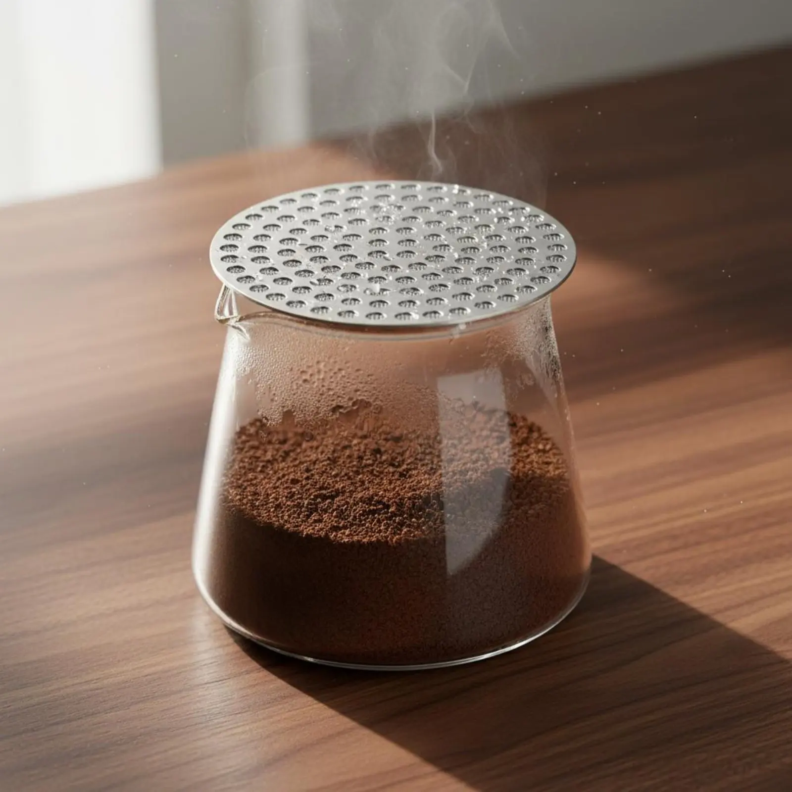 Coffee Distribution Screen 304 Stainless Steel Espresso Puck Screen Reusable Metal Coffee Strainer Even Extraction for Cafe