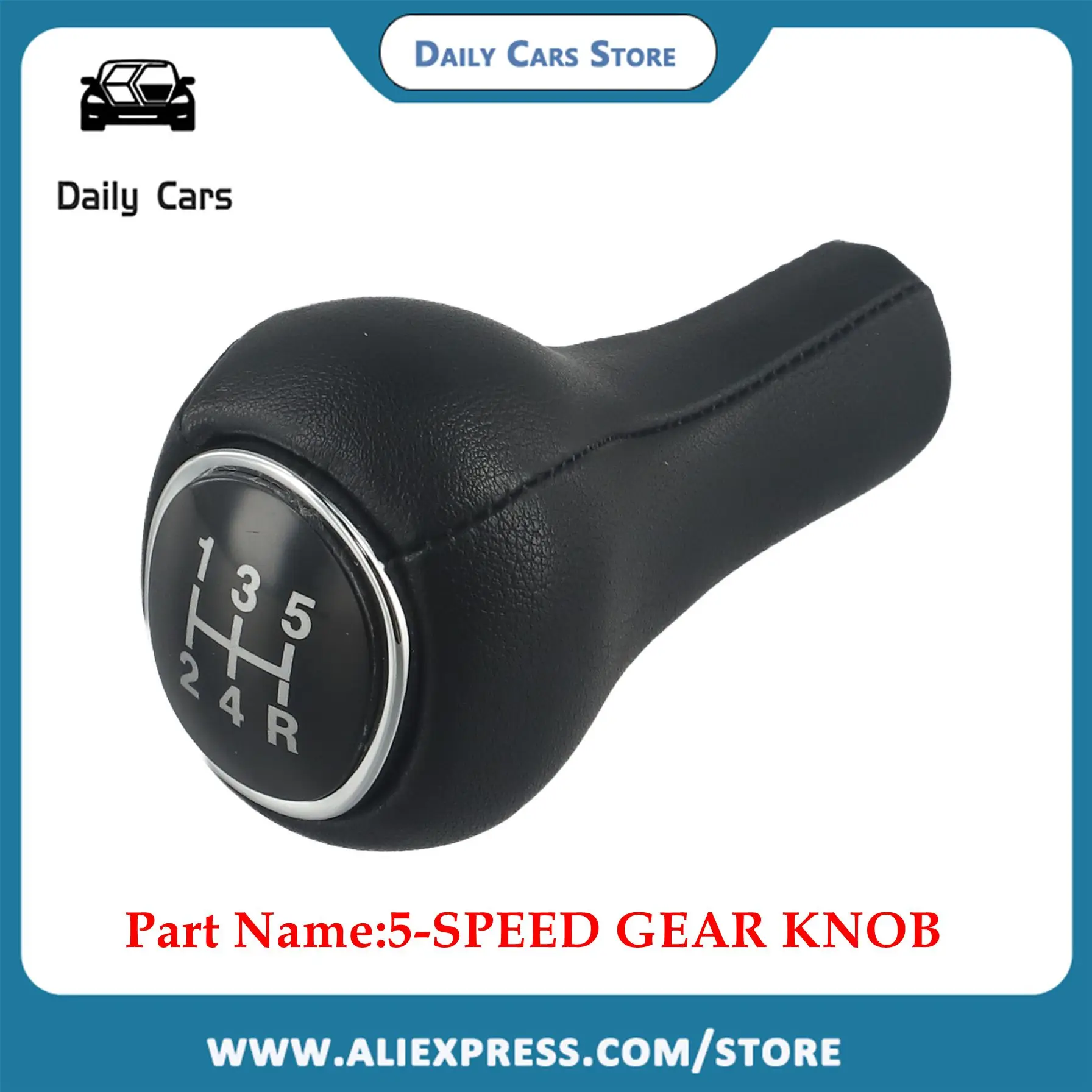 Transform Your For FORD For FOCUS 1 I MK1 (1998 2004) with a Stylish Black Chrome 5 Speed Gear Knob Easy Installation