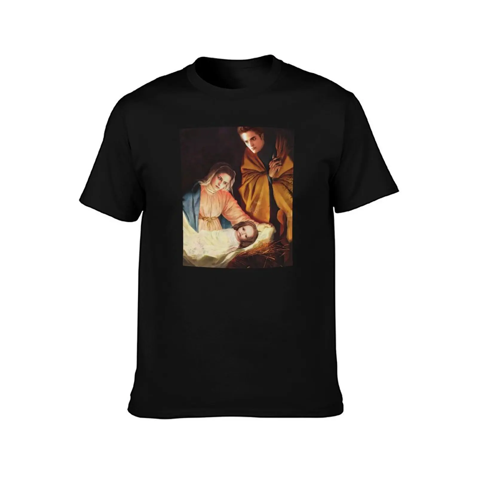 Funny A Child Is Born Twilight Saga, Merry Chirstmas T-Shirt Simple Graphic Design T-Shirt