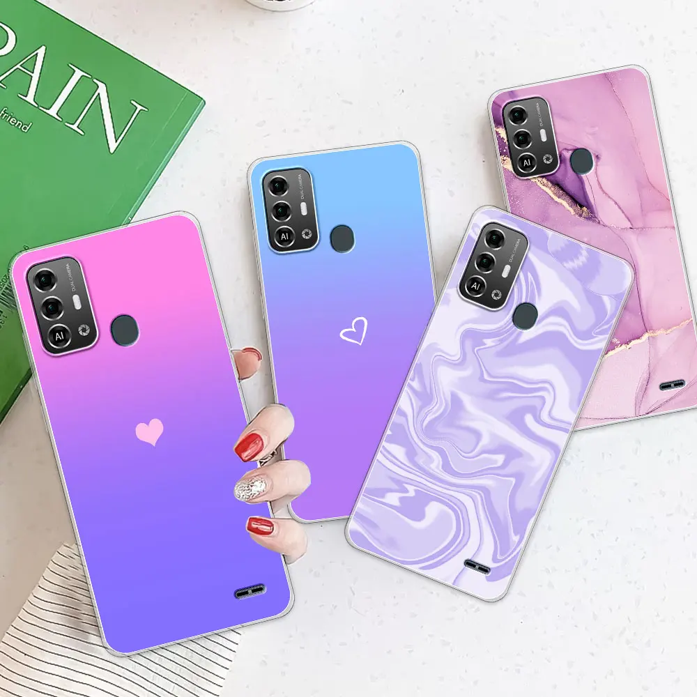 For ZTE Blade A53 Pro Case Soft Silicone Transparent Cover Coque For ZTE Blade A53 Phone Case For ZTE Blade A53 Pro Funda