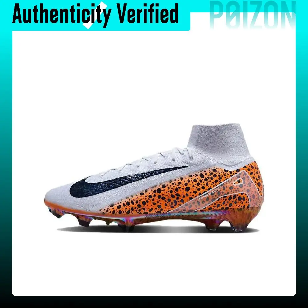 Nike Mercurial Superfly 10 Soccer Shoes Men's White Black Orange FQ8311-900