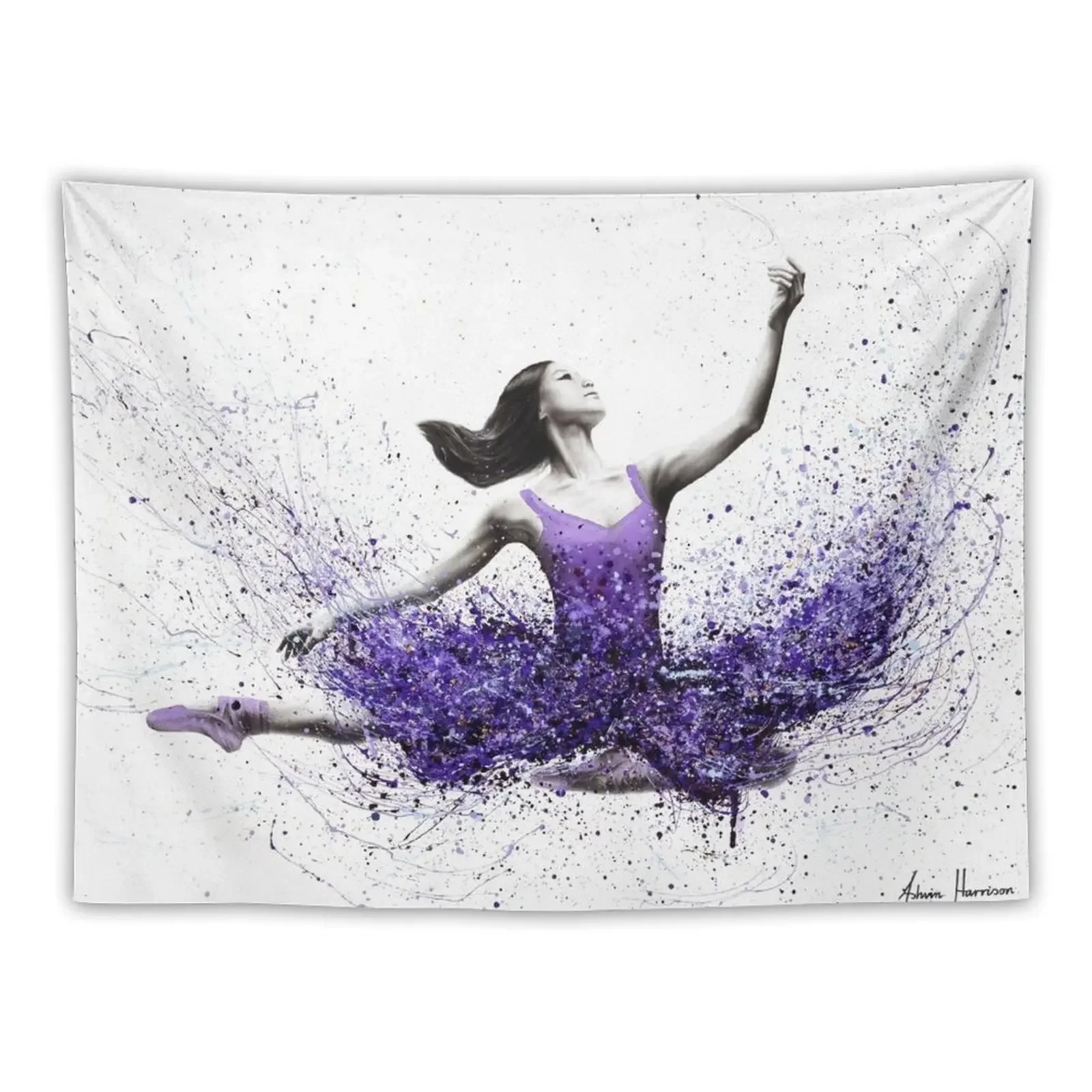 Violet Verve Dance Tapestry Home Decorating Decoration Home Wall Tapestries Cute Room Decor Tapestry