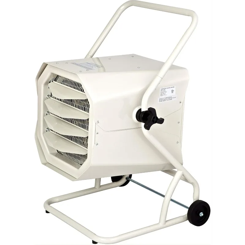 Dr. Heater Dr. Infrared DR-910M 10000-Watt 240-Volt Heavy-Duty Hardwired Shop Garage Heater with Cart and Adjustable Thermostat