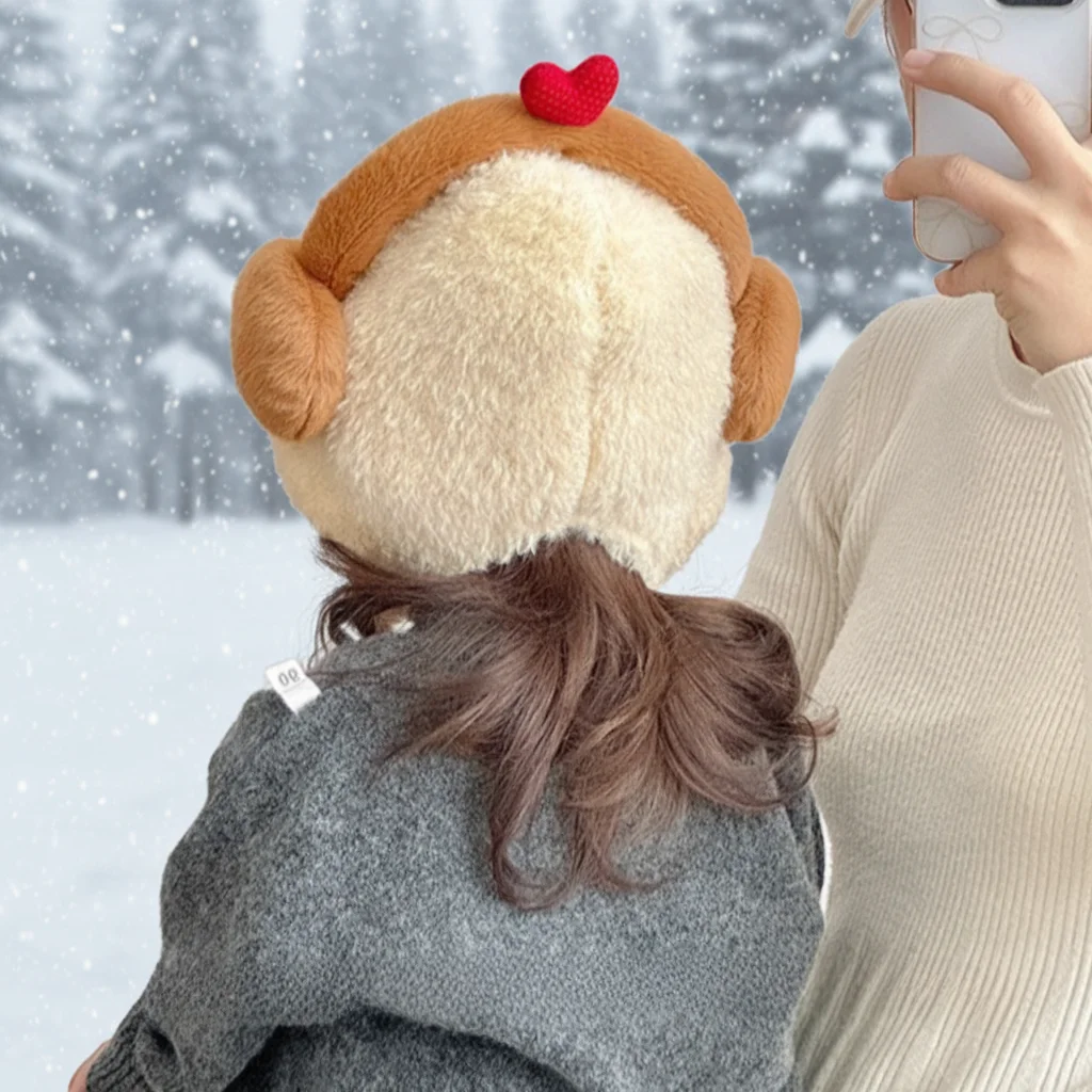 

Fashion Cute Cartoon Children Hat Windproof Cold Proof Ear Protection Hat Thickned Warm Hat Winter Warm Hat