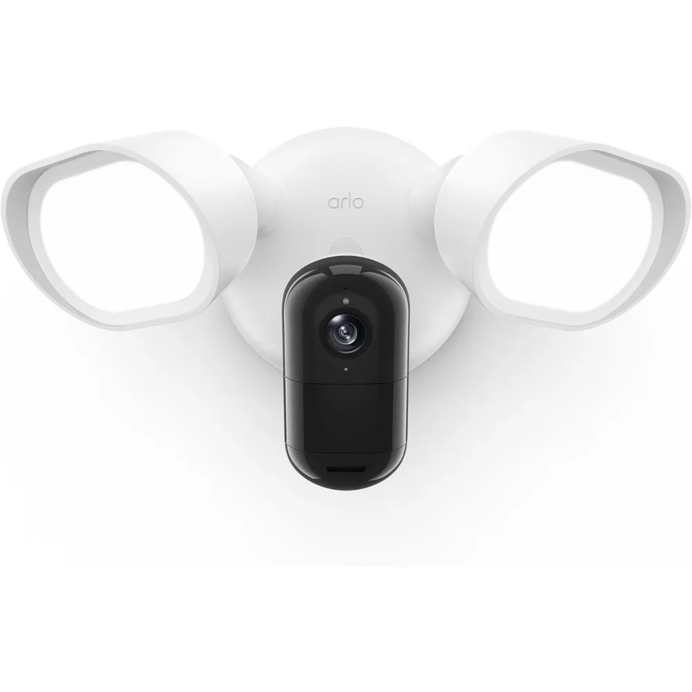 

Wired Floodlight Security Camera 2K HDR Video 2000 Lumens Color Night Vision 160° View