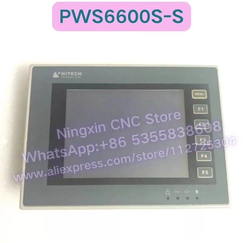 Second-hand PWS6600S-S touch screen Functional test OK Fast delivery