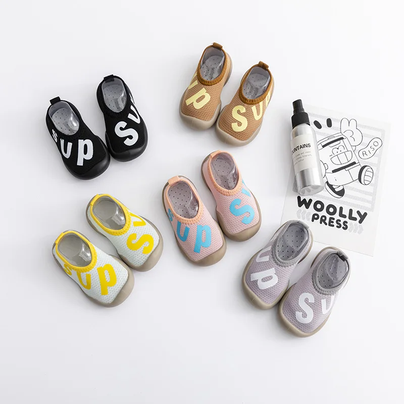 أحذية أرضية داخلية للأطفال مانعة للإنزلاق وجوارب ، أحذية أطفال ، جوارب أطفال ، نعل ناعم ، تبريد ، صيف