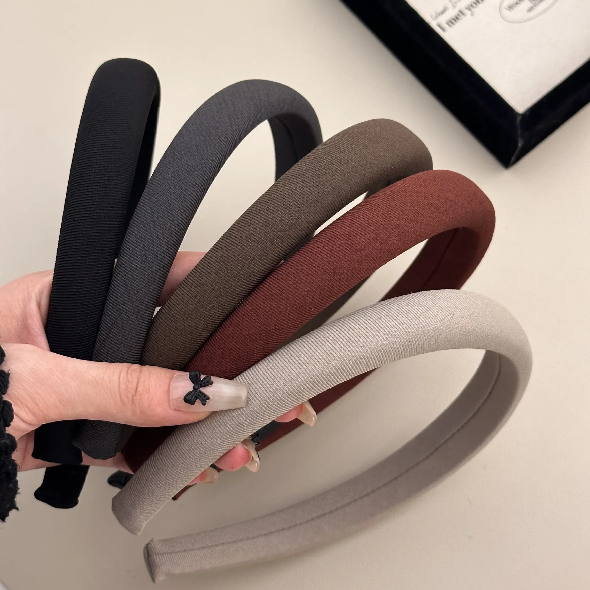 Headband for women girl hair accessories band korean hoop vintage popular leading fashion makeup washing adults kpop new in 2024