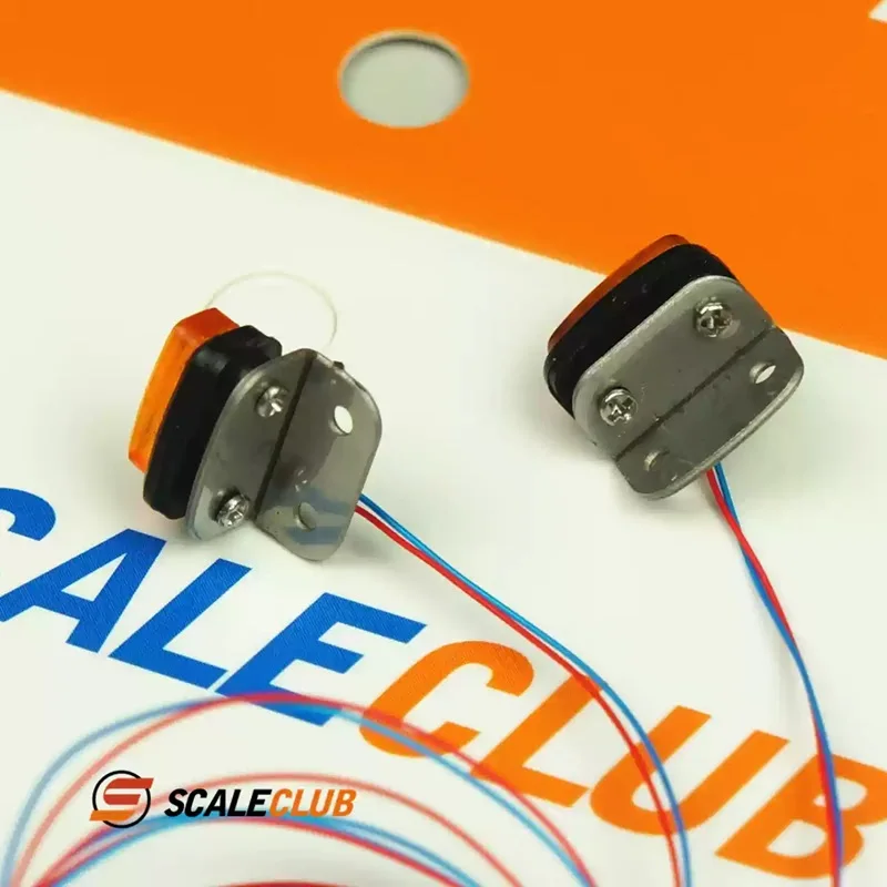 Scaleclub 1/14 트랙터 덤프 트럭 폭 조명 경고등 위험등 LESU DIY