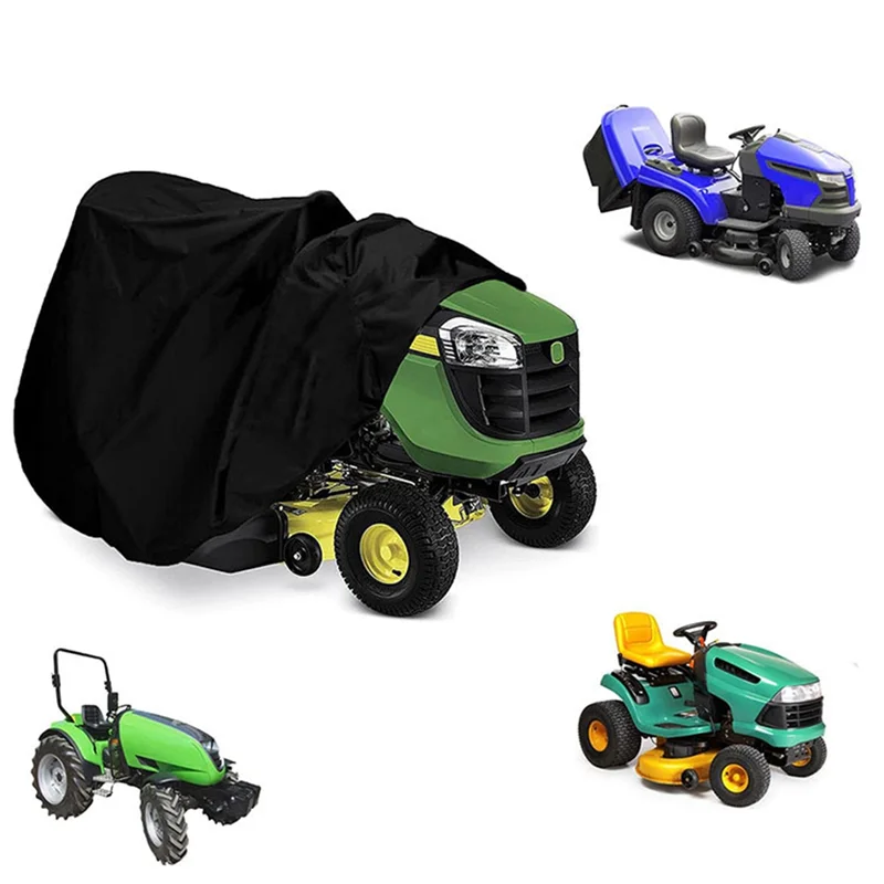 

AB47-Mower Cover, Mower Cover Waterproof Heavy Duty, Outdoor Universal Mower Cover For Greenworks, EGO,Tractor Hood