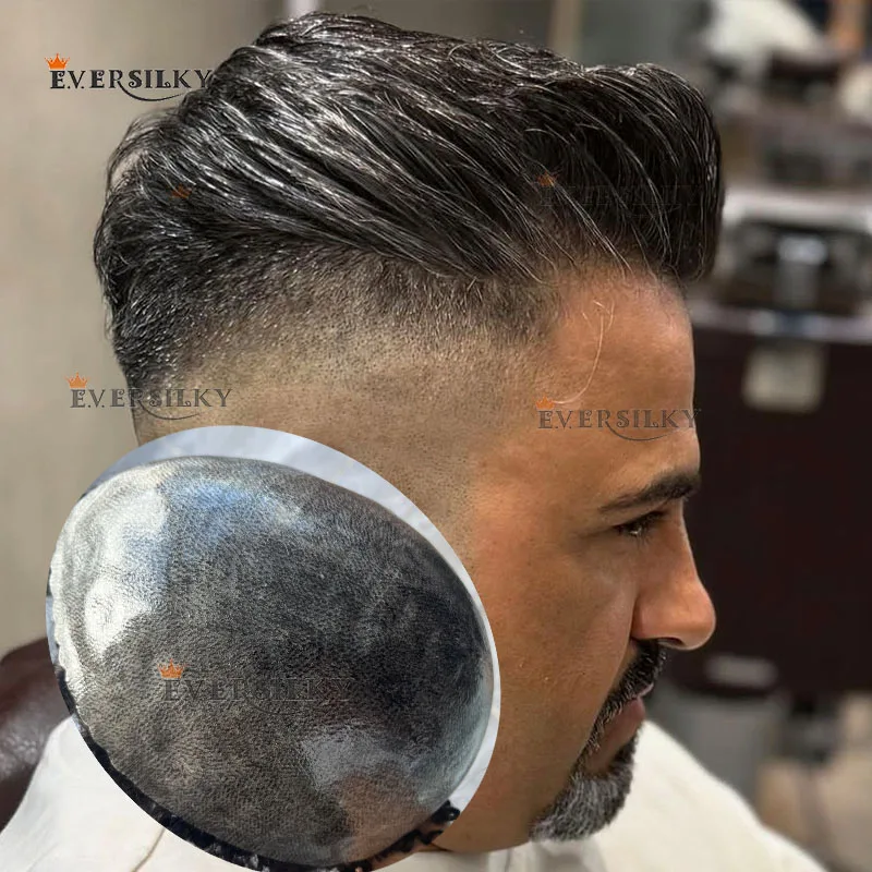 

Супер натуральная линия волос 1B10 1b20 1B80 Серые волосы Прочный Мико Тонкая кожа Me Черный парик из человеческих волос # Две темно-коричневые блондинки парики