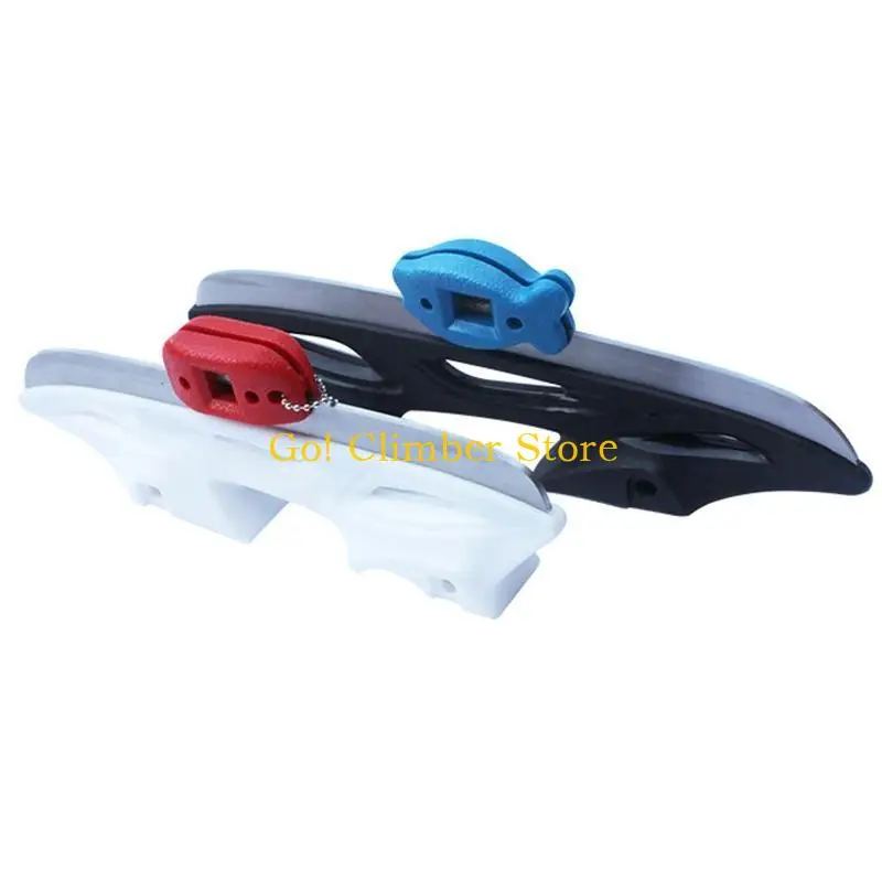 Q84C Two-Sided Diamond Hand Held Pattern Knife Skate Sharpening Tool with for Key Cha