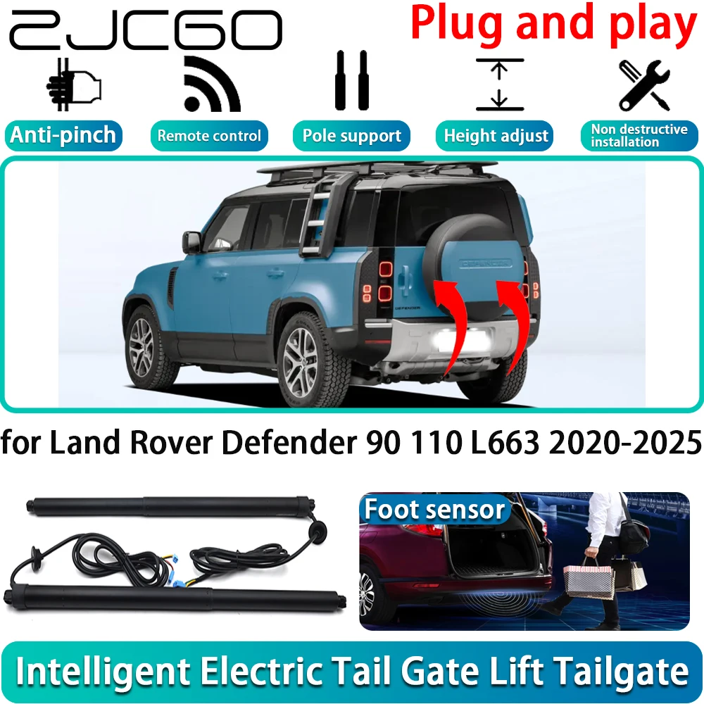 for Land Rover Defender 110 L663 2020-2025 OEM Electric Powered Tailgate Power Liftgate Automatic Tailgate System Plug and Play