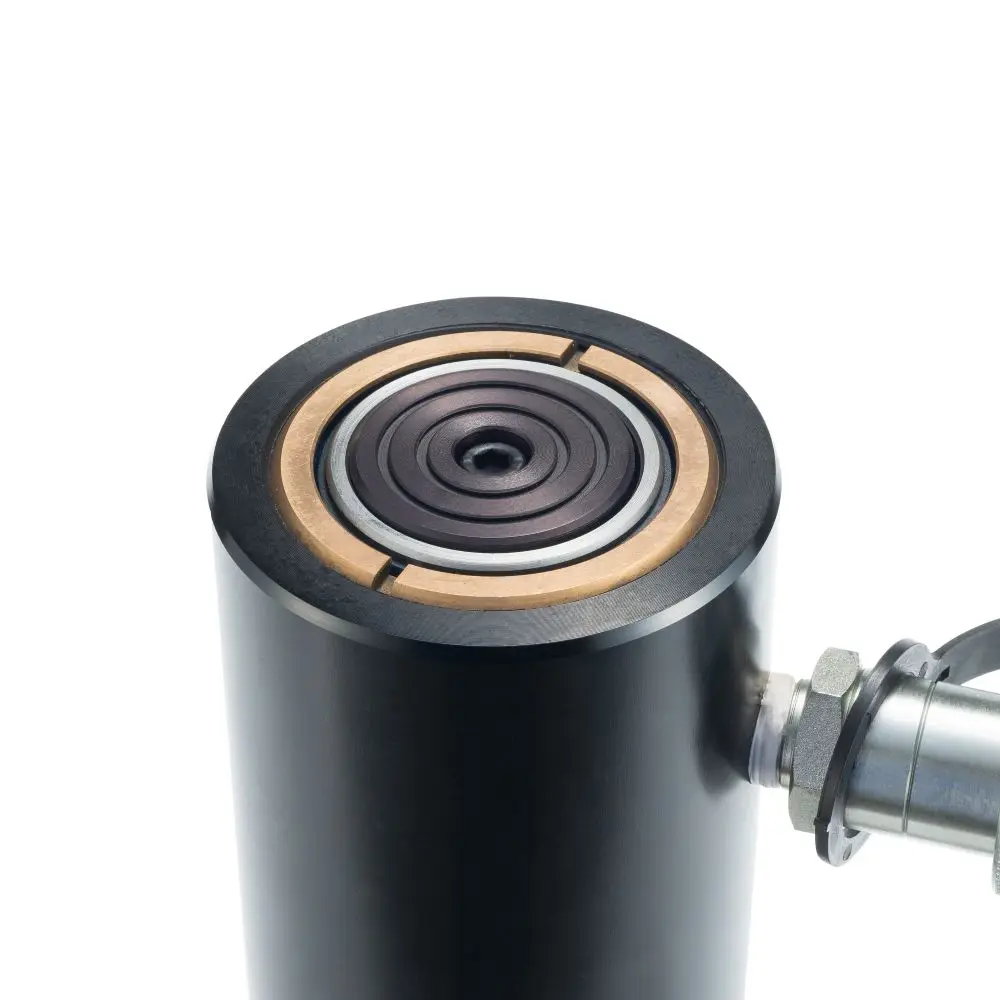 Steel Bases Protected Double Acting Aluminum Hydraulic Cylinder 700bar Max Pressure 30t Capacity 50mm Stroke