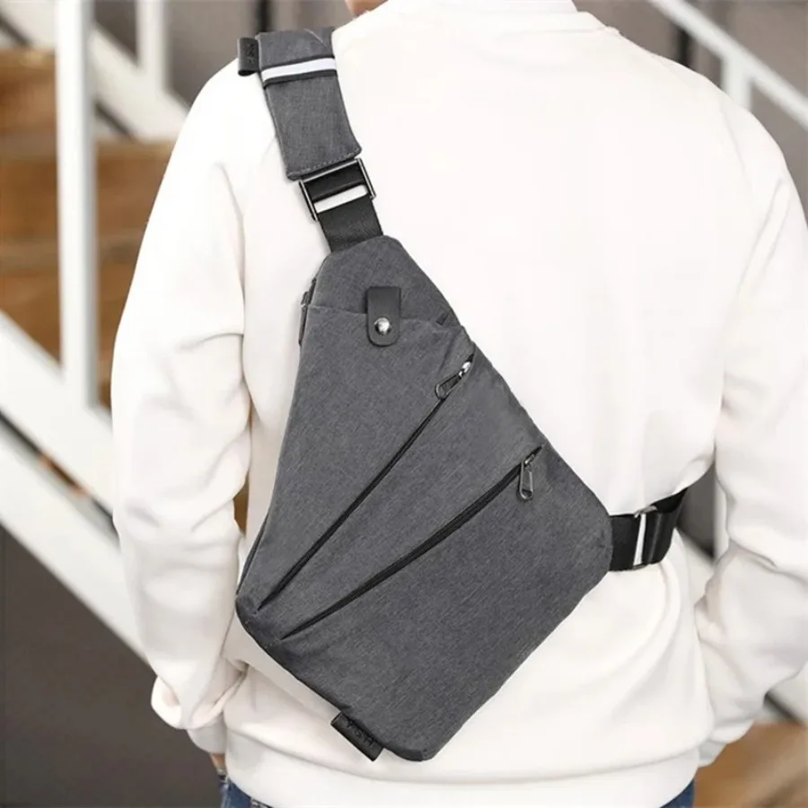 Men Waterproof Waist Bag Travel Bag Personal Tactical Men Shoulder Bag