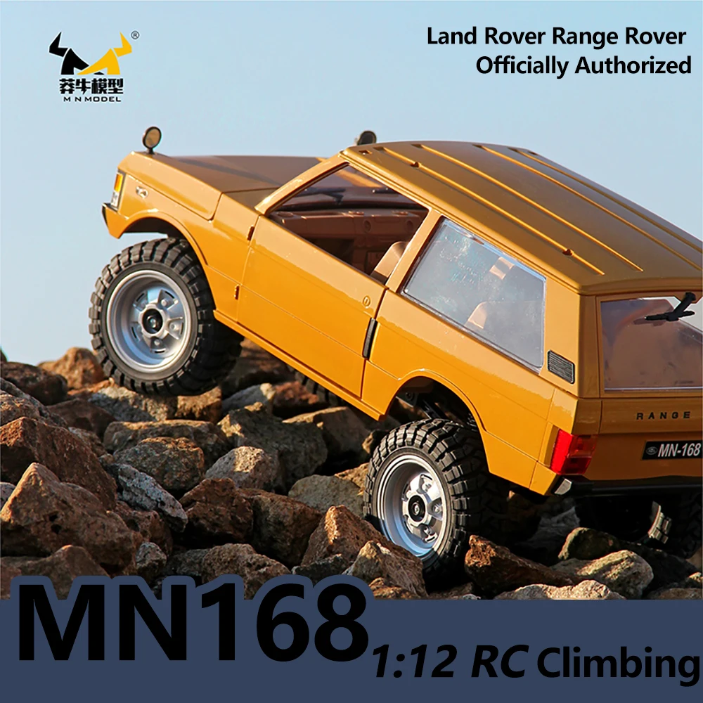 1/12 MN Model MN168 RC Car 2.4G Remote Control Crawler 4WD Electric Off Road Vehicle Climbing Car Toys For Children Adults