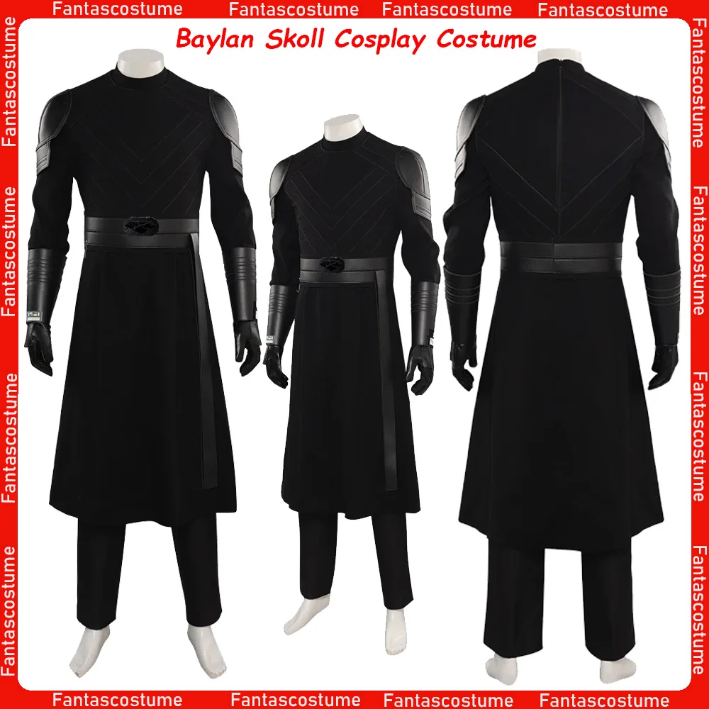 

Male Baylan Skoll Cosplay Costume Movie Asoka Roleplay Robe Pants Clothing Men Clothes Halloween Party Fantasia Roleplay Suit