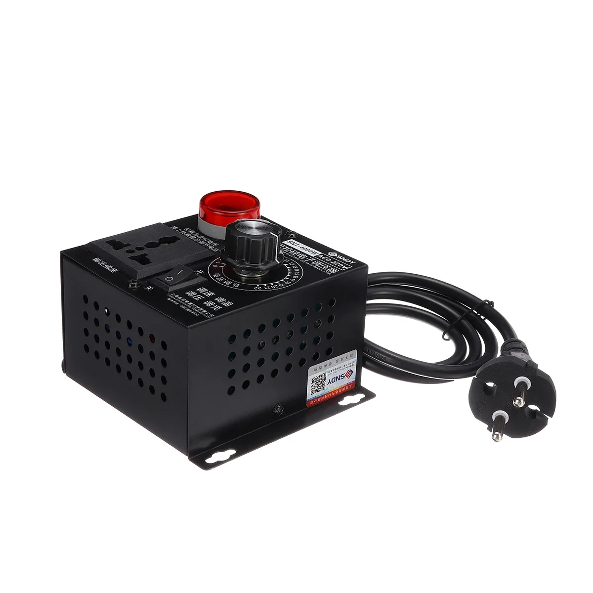 4000W AC 0V-220V High Power Silicon Electronics Voltage Regulator Machinery Electric Variable Speed Controller