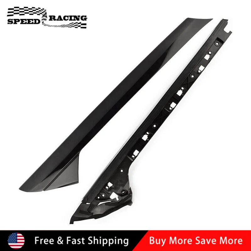 

BB5Z-7803145-AA BB5Z-7803137-AB BB5Z-7803137-BA 2 шт. литая накладка на левую стойку лобового стекла для Ford Explorer 2011-2019 гг.