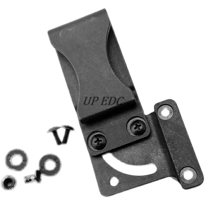 With 2 Sets Of Screws Nylon Plastic Knife Sheath Making Accessories Belt Clip K Sheath Accessories DIY Sheath Plastic Belt Clip