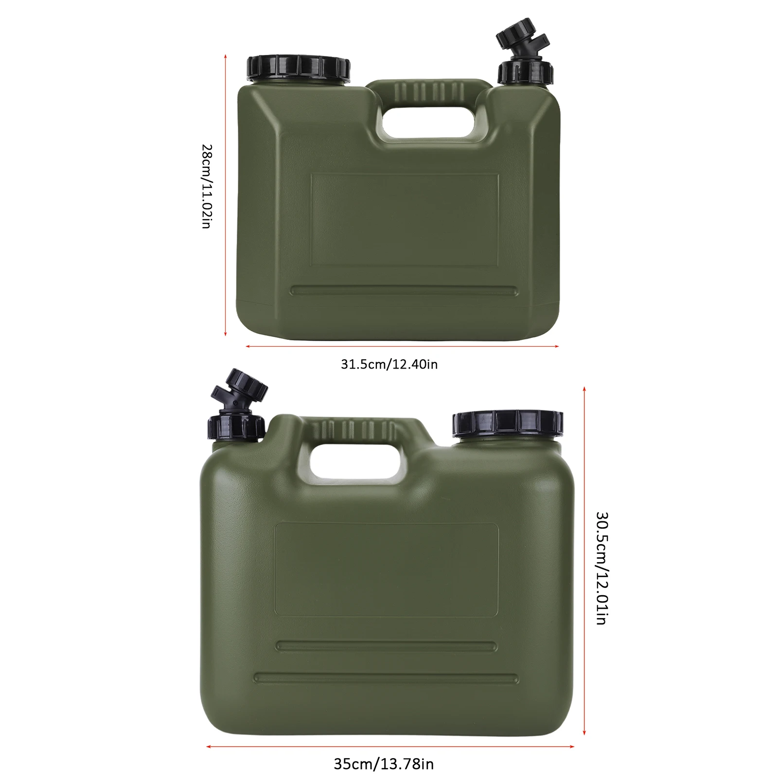 10-30L Portable Camping Water Jug With Spigot And Soap Dispenser Water Tank BPA Free Water Storage Tank For Outdoor Camping Car - view 2
