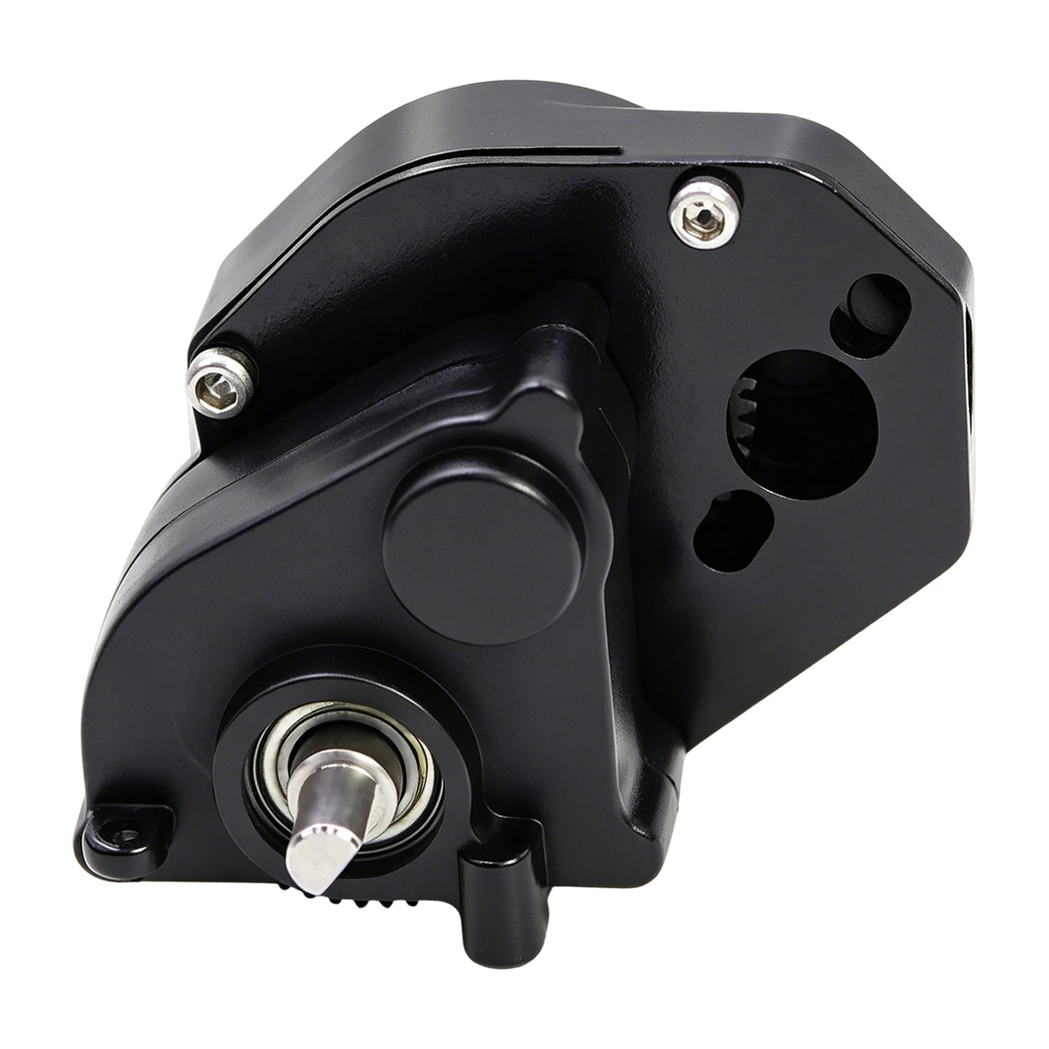 1/24 Plastic Complete Transmission Gearbox With Steel Gears For RC Crawler Axial SCX24 Deadbolt C10 JLU Gladiator Bronco Upgrade