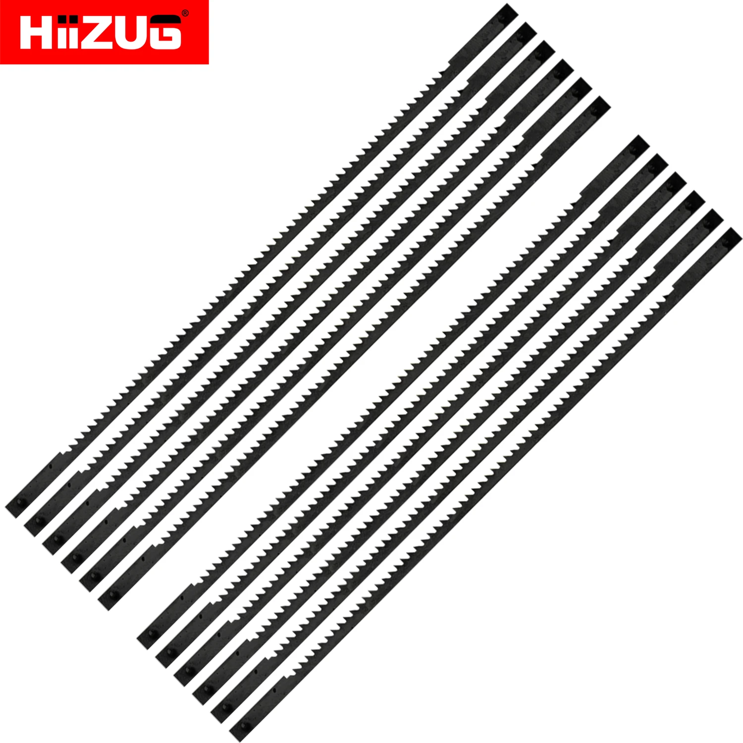 130Mm/5 Inch Scroll Zaagblad Pin Einde 10tpi/15tpi/18tpi/24tpi Voor Wen Rikon Grizzly Dremel Vakman Delta Jig Sawscroll 12Pcs