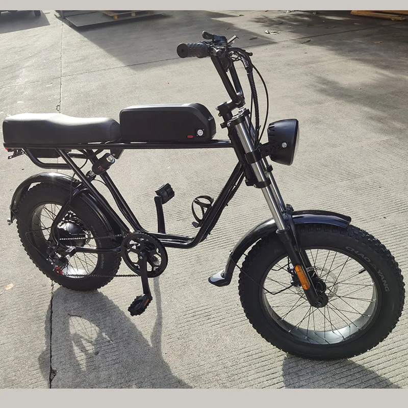 bicicleta elétrica da bateria de lítio da bicicleta 48v500w da montanha da bicicleta da neve de 20 polegadas