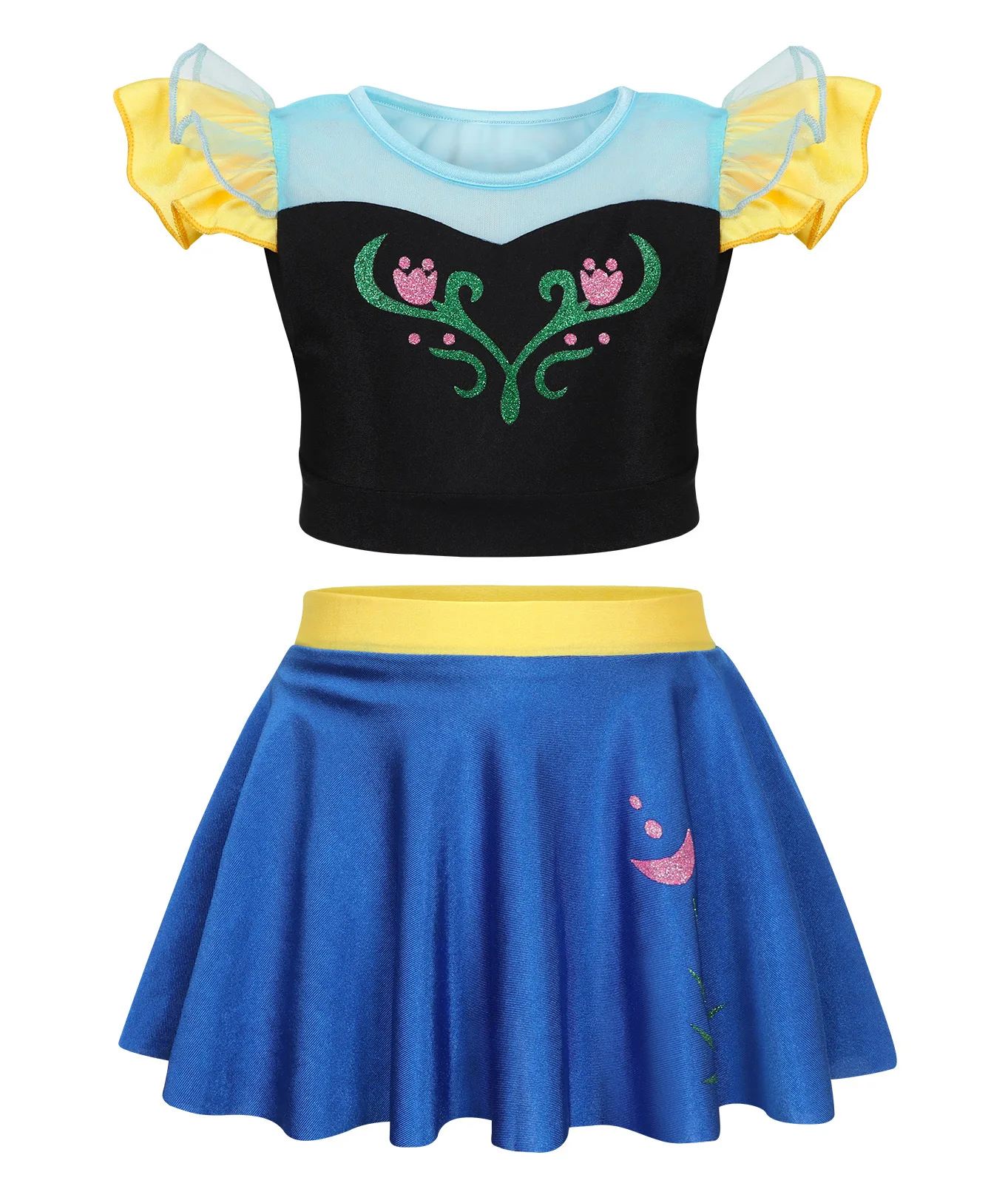 2025 Anak Perempuan Musim Panas Renang Bayi Anak-anak Dua Potong Putri Mandi Setelan Bikini Pakaian Renang Baju Renang Anak-anak Kostum Putri 2-10 Tahun