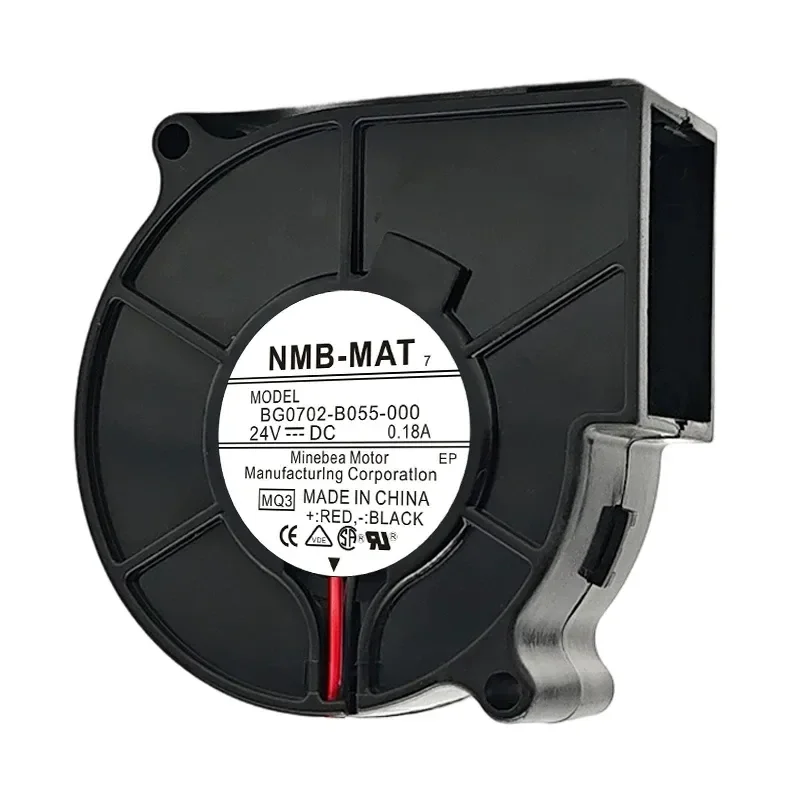 for NMB 7530 Blower Fan 12V 0.38A 0.66A Silent Gale Centrifugal Turbine Cooling Fan for Projector