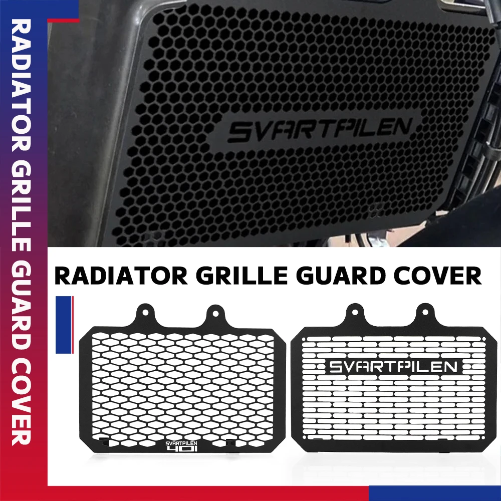 

For Svartpilen401 Vitpilen401 2018-2023 Motorcycles Accessories Vitpilen Svartpilen 401 Radiator Guard Protector Grille Cover