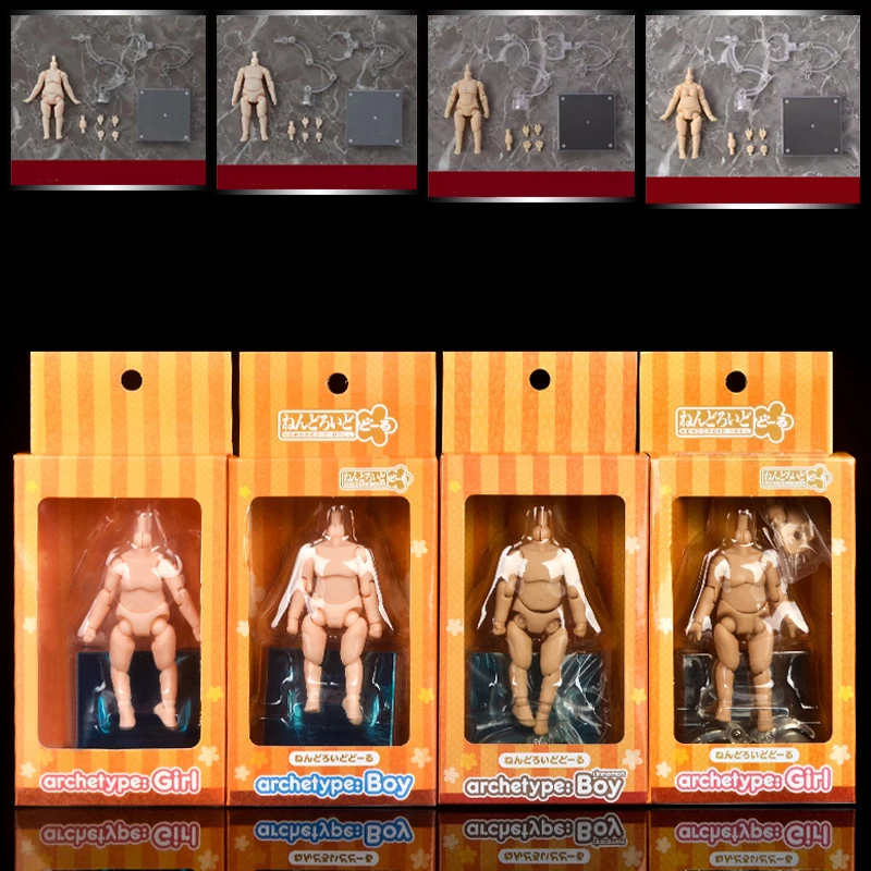 

12cm Figurine Movable Action Figure Body Model GSC Mini Ob11 Doll Toys Mannequin Art Sketch Draw Figures
