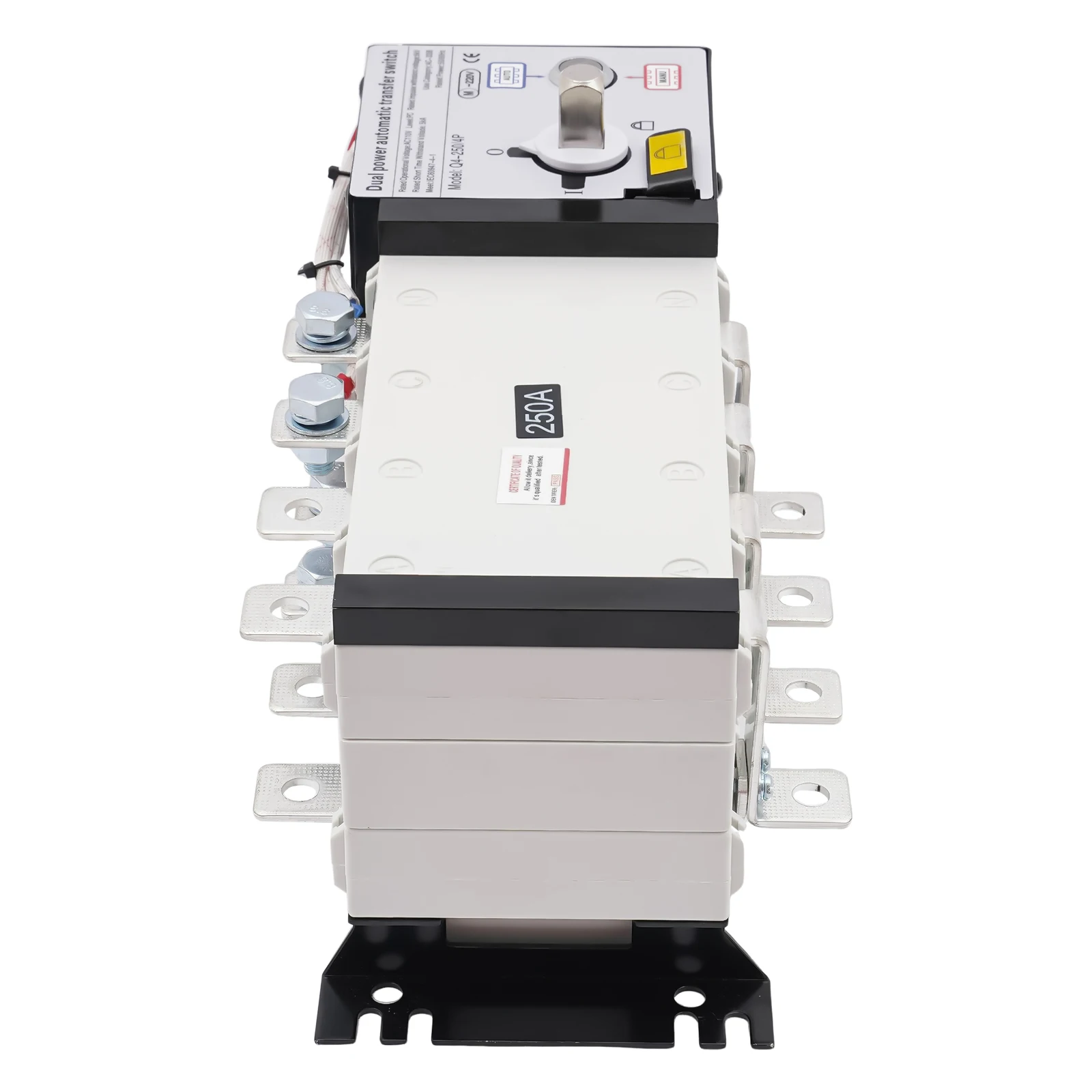 

110V Dual Power Automatic Transfer Switch Dual Power Generator Changeover Switch Copper Contacts For High-rise Buildings