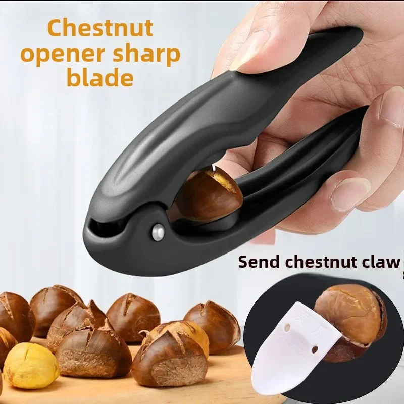 Nuts Sheller Chestnut Clip Walnut Pliers Home Metal Chestnut Sheller Nut Opener Cutter Shelling Kitchen Tools