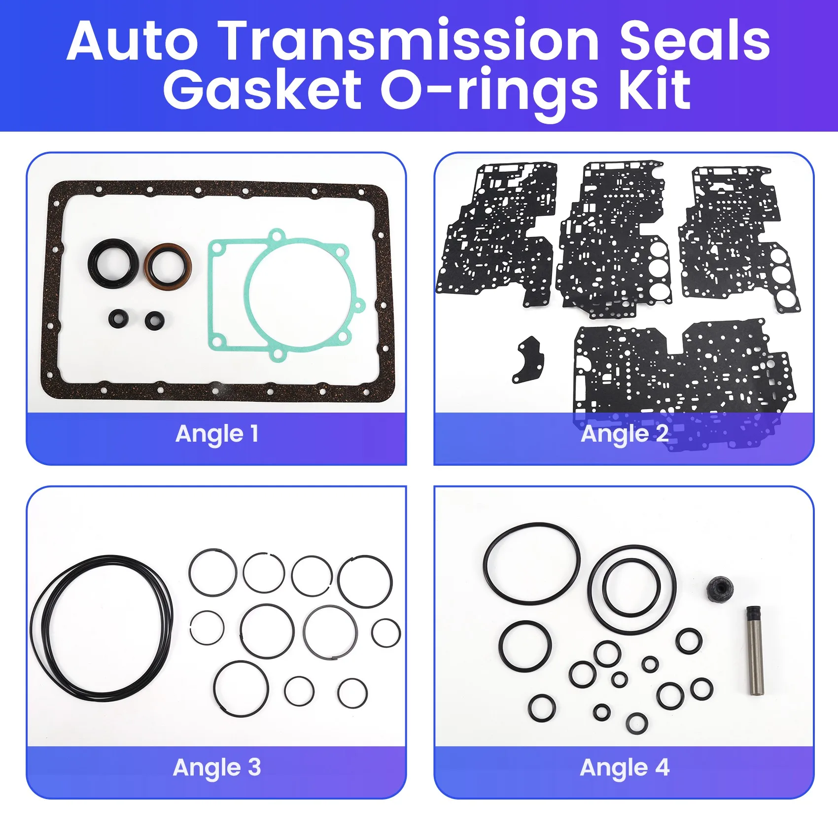 A340E D073910A Auto Transmission Gearbox Rebuild Overhaul Seals Gasket O-Rings Kit For Toyota Lexus
