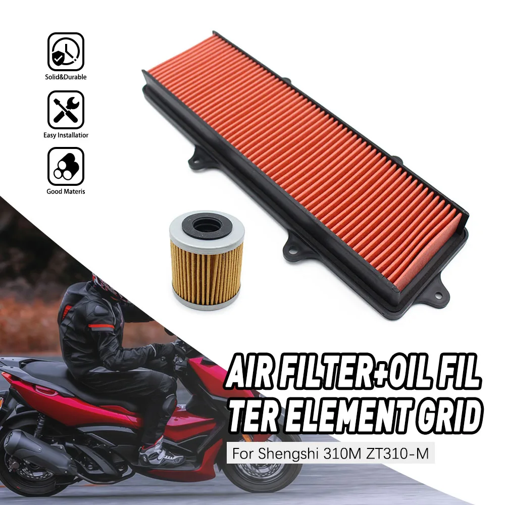 

310M Motorcycle Engine Maintenance Parts Oil Filter For ZONTES ZT310-M 310 M Air Filter Combo Intake Cleaner