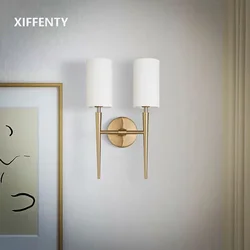 Led Double Head Wall Light Living Room Bedroom Headboard Aisle Stairway Bathroom Mirror Headlight Decorative Lamps